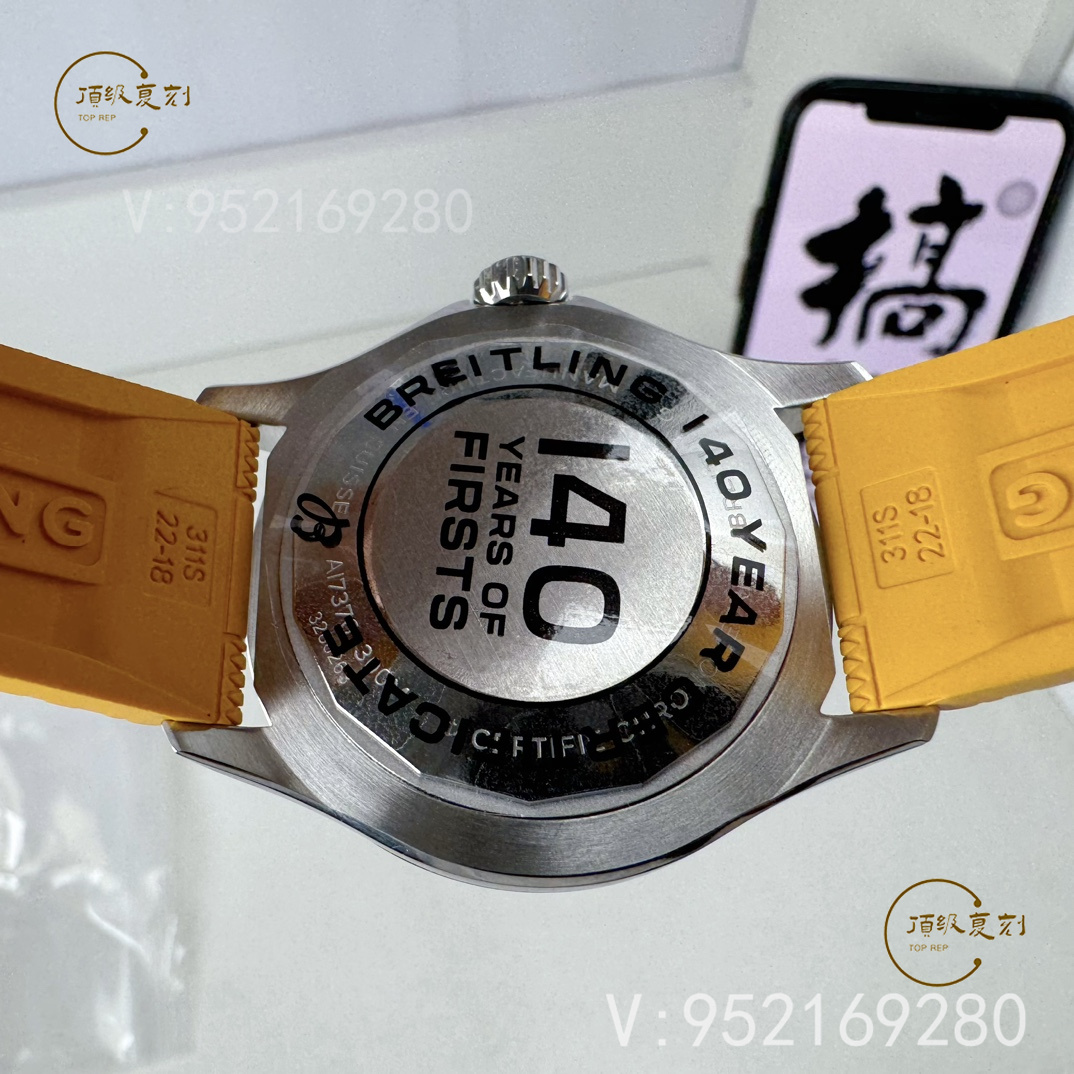 BLS廠(chǎng)百年靈超級(jí)海洋彩虹盤(pán)A17375211:2824機(jī)芯搭載的精致復(fù)刻-復(fù)刻表